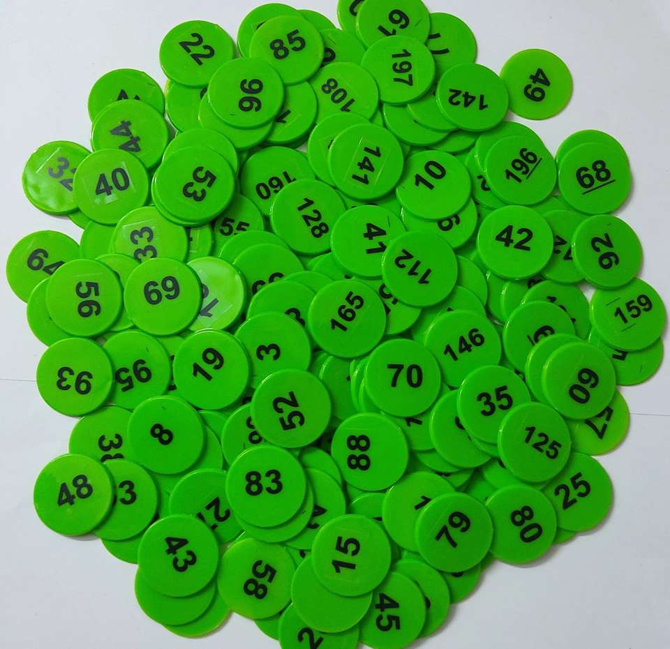 Token With Numbers MOREL PLASTIC TOKEN / COINS WITH NUMERIC NUMBERS 1 TO 200, (PACK 1) 200 ...