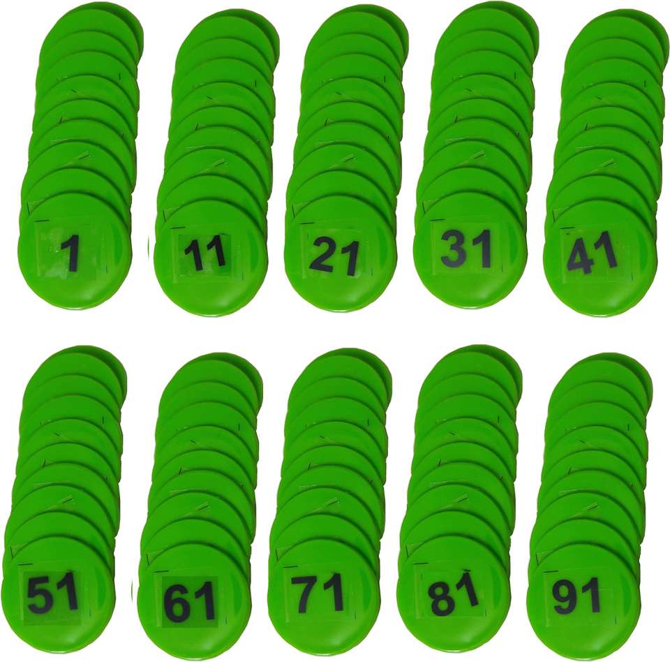 Token With Numbers MOREL PLASTIC TOKEN / COINS WITH NUMERIC NUMBERS 1 TO 200, (PACK 1) 200 ...