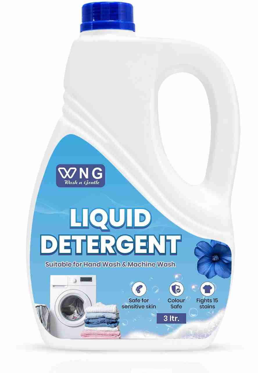WNG Ultra Wash Top load & front Load machine liquid detergent aqua Aqua ...