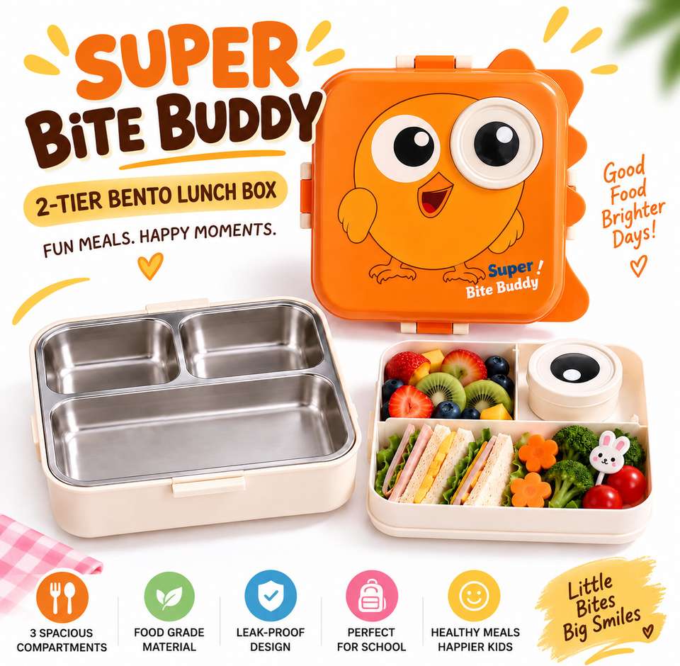 Comparrtment Flipkart.com | SPADES 3 compartment Lunch Box with Clip Lock Leak Proof ...