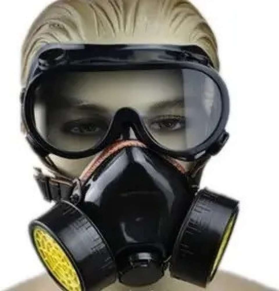 SHIVEXIM Paint Spray Protection Mask Respirator Silicone Antivirus Half ...