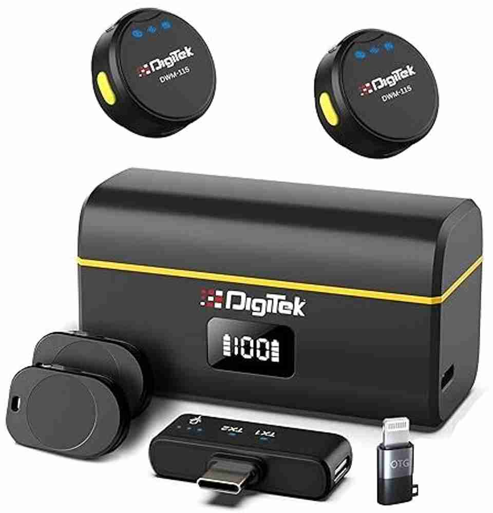 DIGITEK DWM 115 2-in-1 Wireless Microphone - Image 6