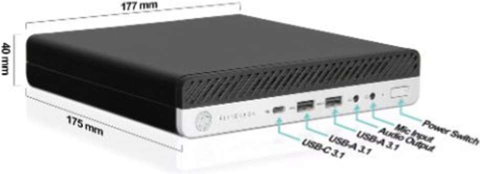 NewJaisa (Refurbished)HP EliteDesk 800 G5 High Performance PC Mini PC ...