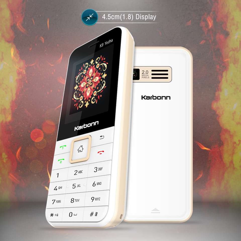 KARBONN K9 Dual Sim Keypad Mobile|1800 mAh Battery|Expandable Memory up ...
