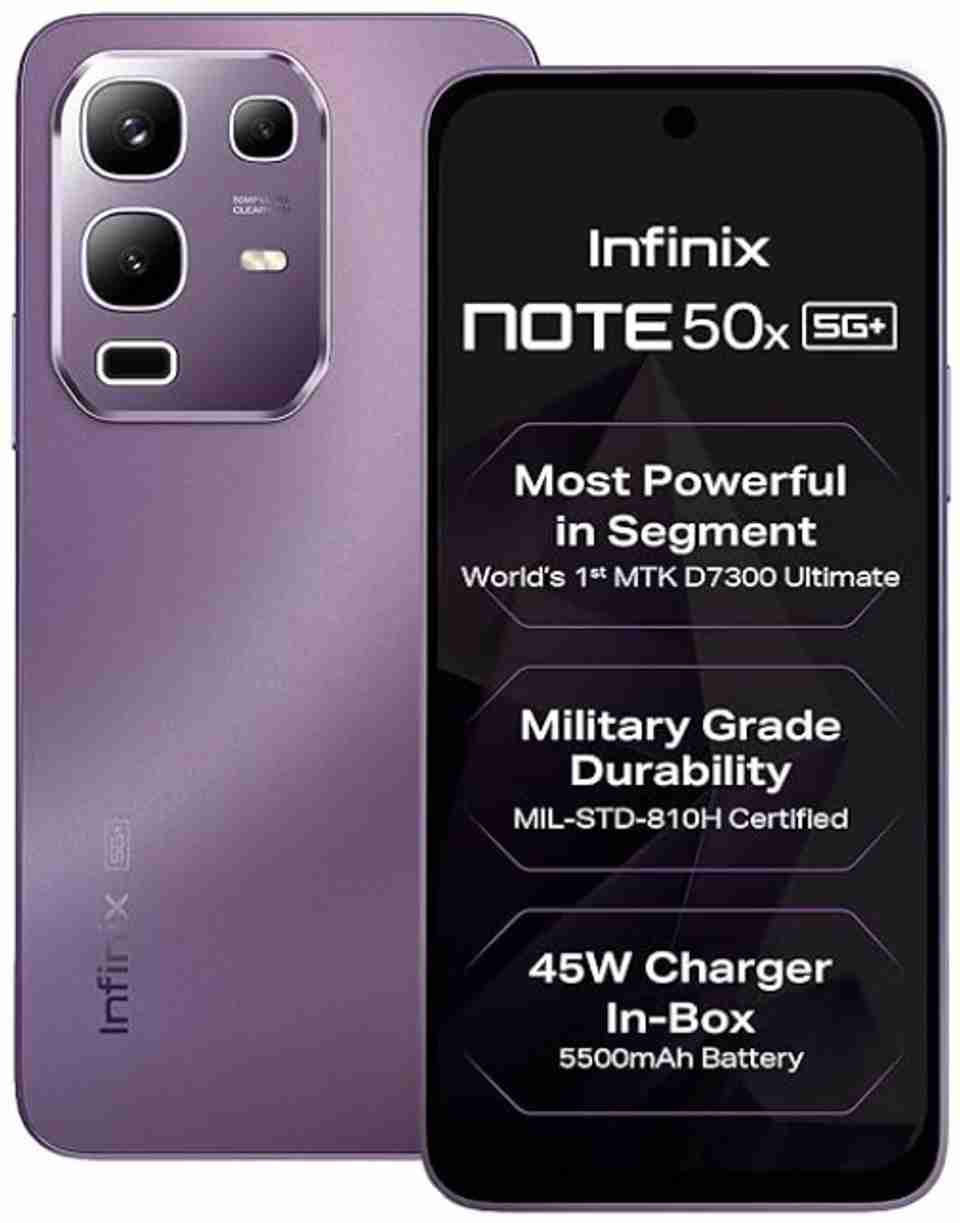 Infinix Note 50s 128GB 6GB RAM Purple - Image 8