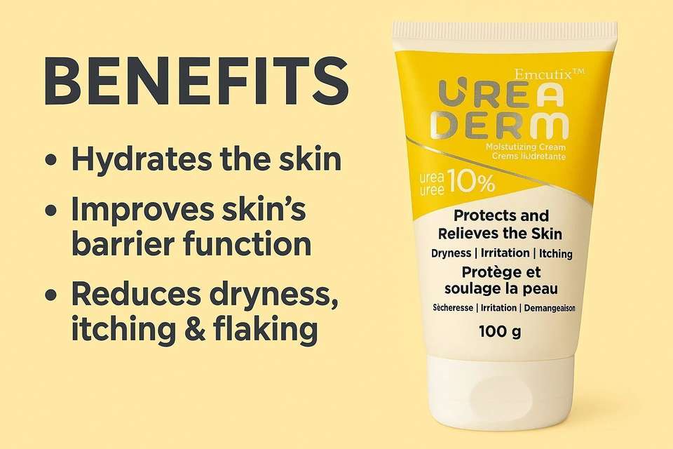 Urea Rash Skin Urea Derm 10% Urea Moisturizing Cream for Dry & Itchy Skin for Eczema ...