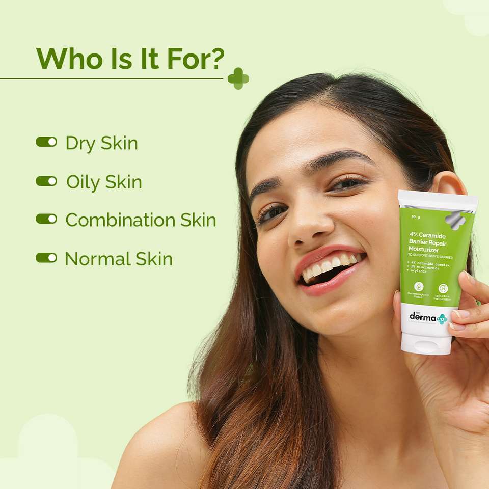 The Derma Co 4% Ceramide Barrier Repair Moisturizer 50g - Image 8