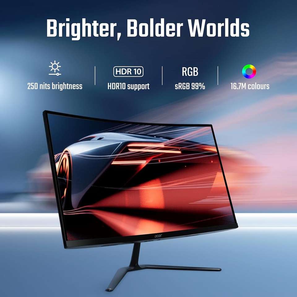 Acer Nitro ED0 27 inch Curved Full HD Monitor - Image 7