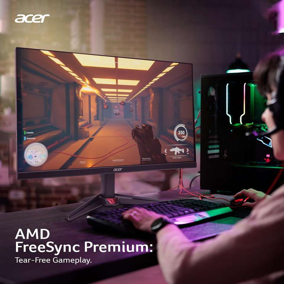Acer 68.58 cm (27 inch) Full HD LED Backlit IPS Panel Gaming Monitor ...