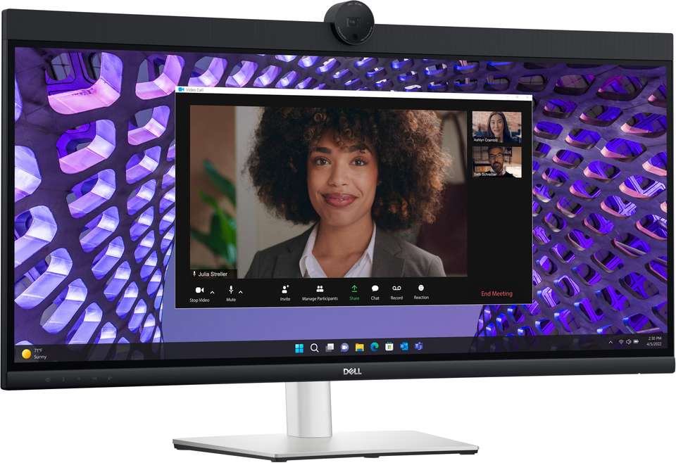 DELL P-Series 86.36 cm (34 inch) Curved WQHD LED Backlit IPS Panel ...