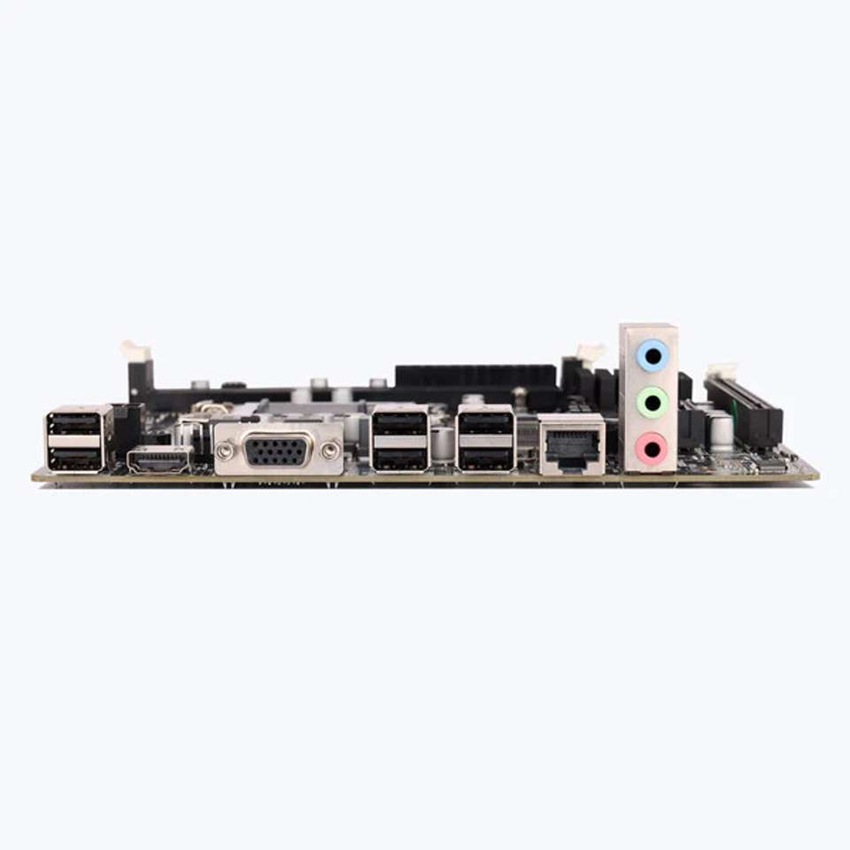 ZEBRONICS H61M2, M.2 Slot, RJ45, SATA, USB, HDMI LGA 1155Socket Micro ...
