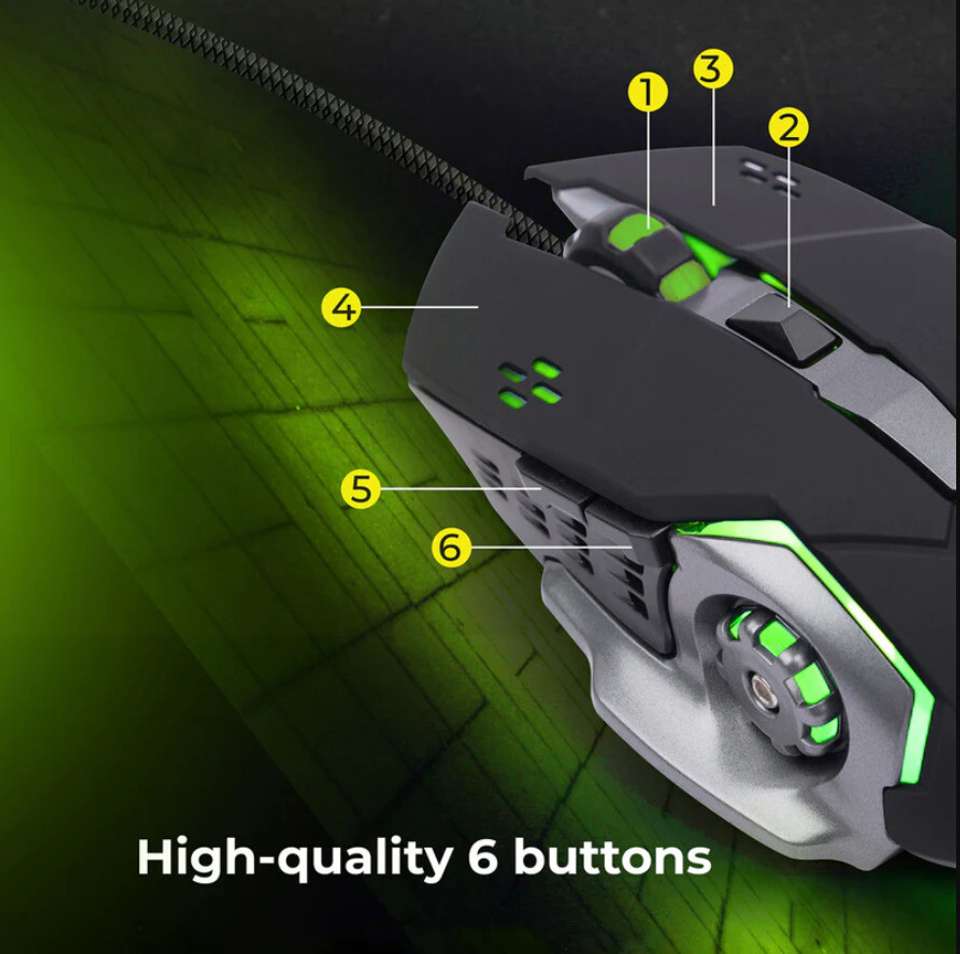 Transformer Computer Mouse ZEBRONICS ZEB-TRANSFORMER-M2 Wired Ambidextrous Optical Gaming Mouse ...