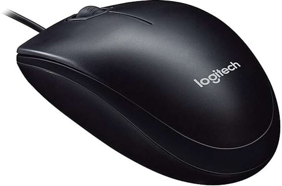 Wired Right Logitech M90 USB Optical Mouse , Wired Right Handed Optical Mouse ...