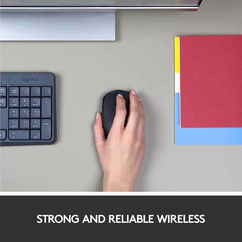Logitech M170 / Optical Tracking, 12-Months Battery Life, Ambidextrous ...