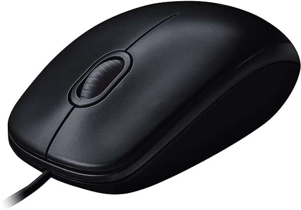 Wired Right Logitech M90 USB Optical Mouse , Wired Right Handed Optical Mouse ...