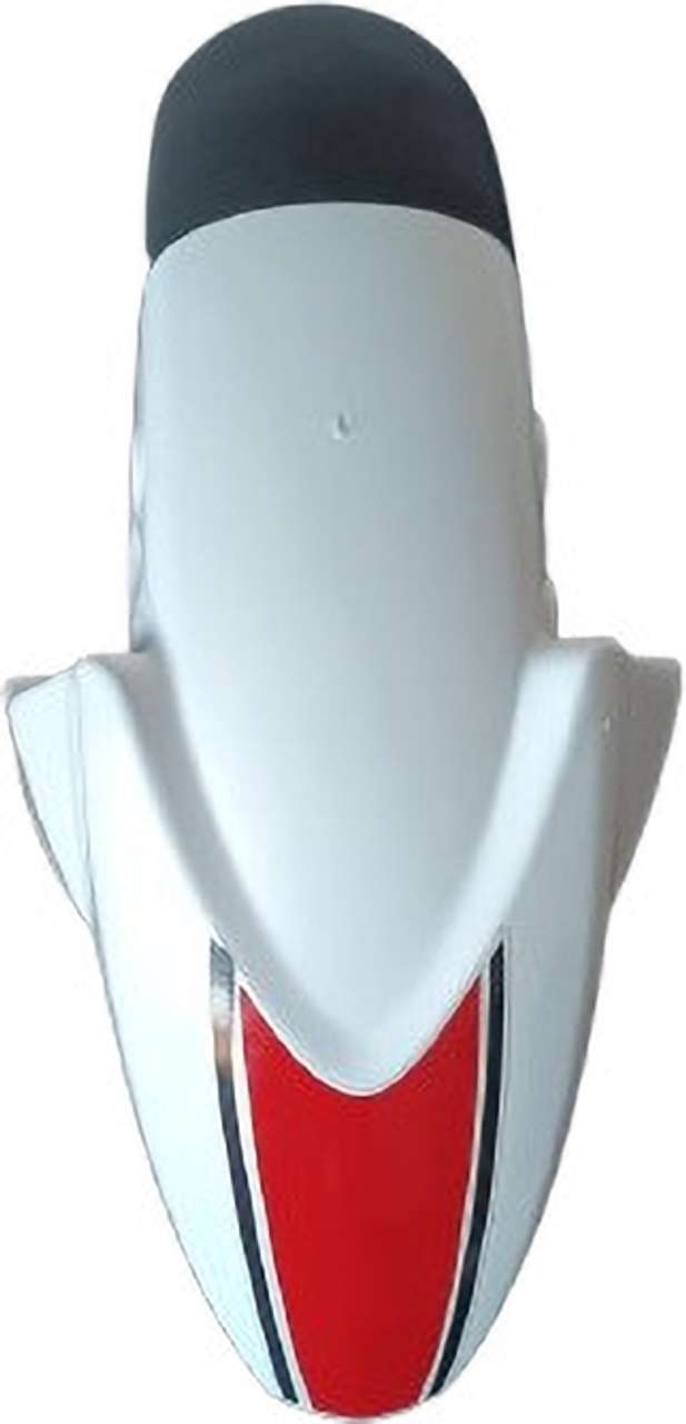 Mudsor Front Mud Guard for TVS Apache RTR 160 NA (White) - Image 8