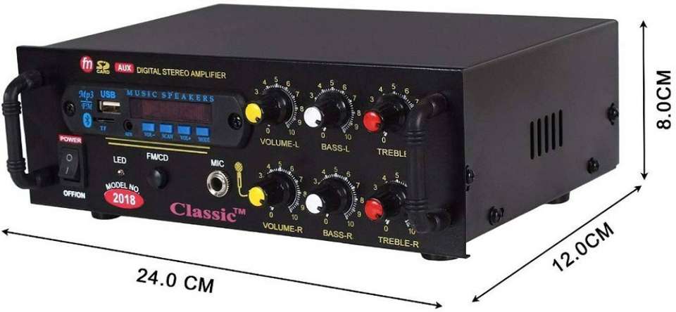 drr Metal Amp-4440 Speaker Bass Amplifier - Image 7