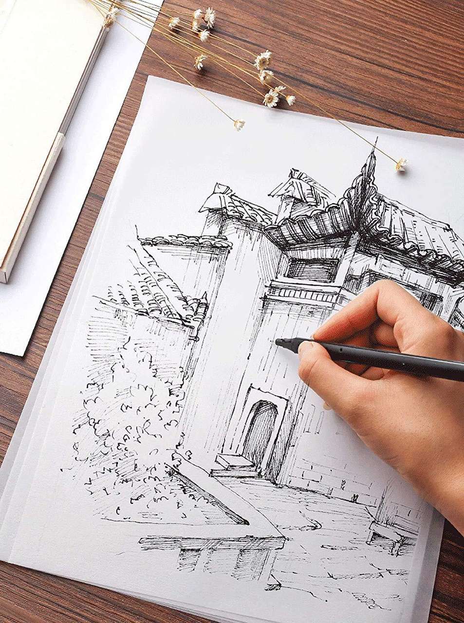 IKIS A4 Size Artist’s Tracing Paper, 50 Sheets- A4 Ohp Sheets Price in ...