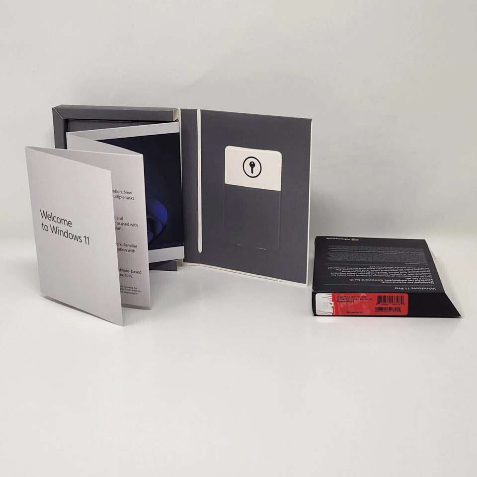 MICROSOFT Windows 11 Professional Box Pack USB 3.0 FPP Retail License ...