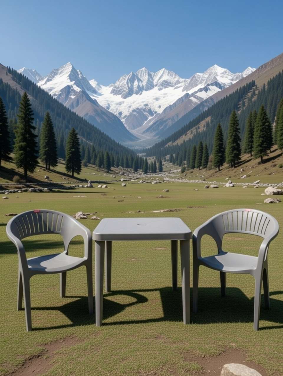 Chair Notifier MANGO M_CARNIVAL_GREY Plastic Outdoor Chair Price in India - Buy MANGO ...