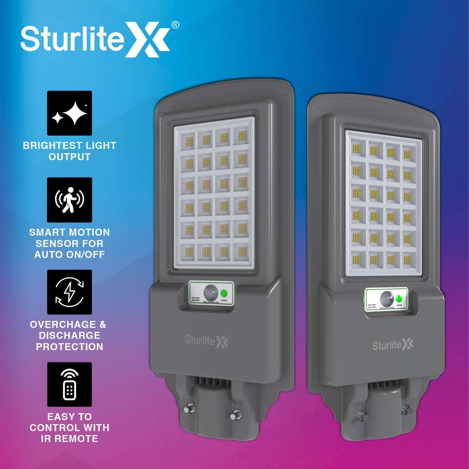 Tronix Led Sturlite Tronix 200W LED Solar Streetlight - (Pack of 1) (L-G-0219-13W ...