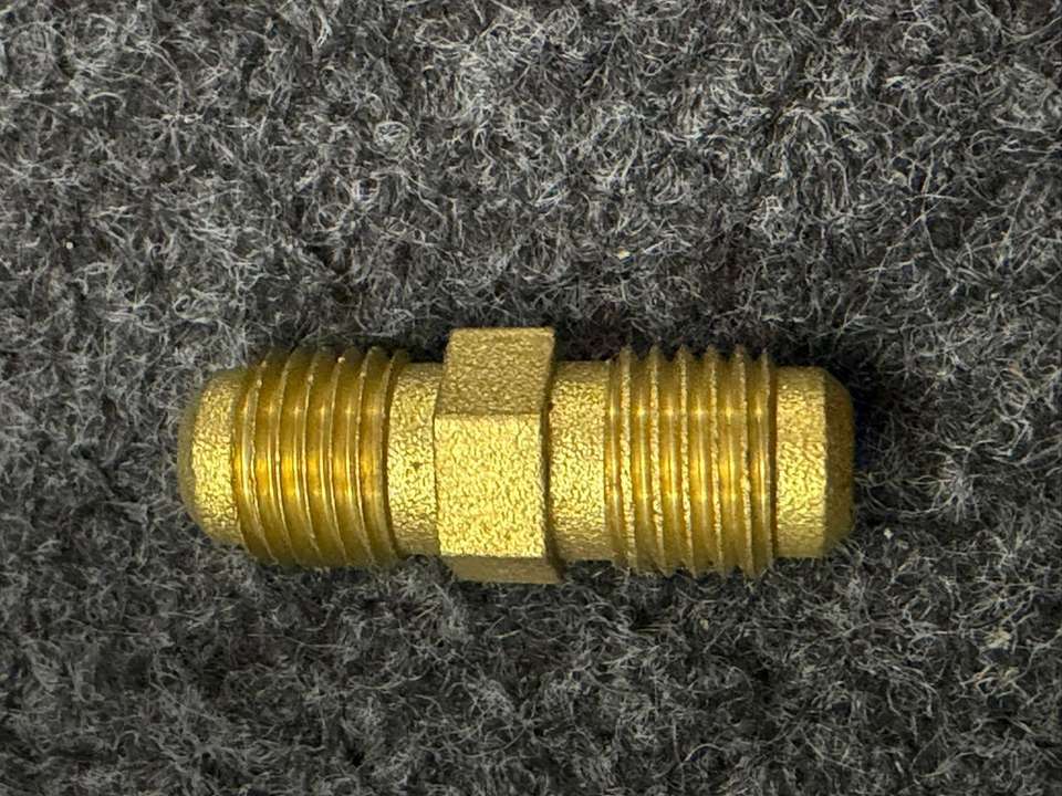 GOODWILL 5/8 Union brass, compression fitting Connector Patch Fitting ...