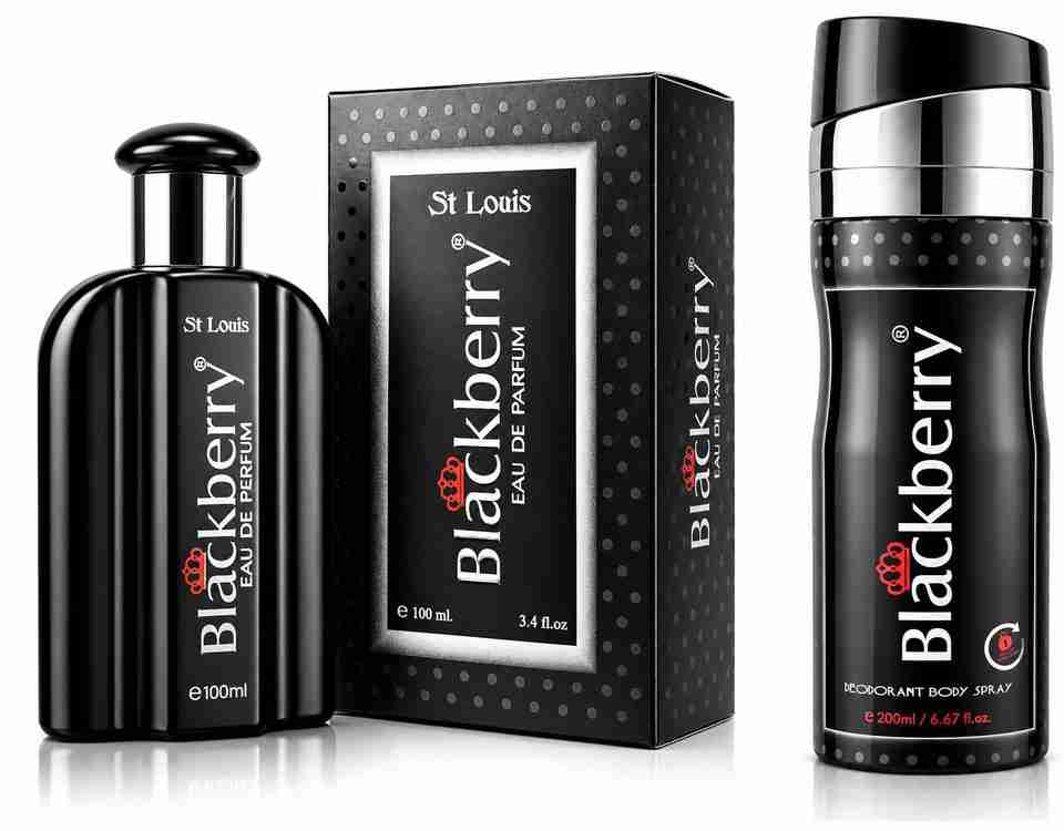 Buy St. Louis BlacKberry Parfum 100 ml & BLACKBERRY DEODORANT 200ML Eau ...