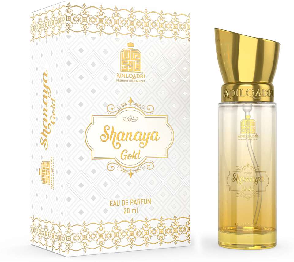 Adilqadri Shanaya Gold Gourmand Unisex Perfume - Image 7