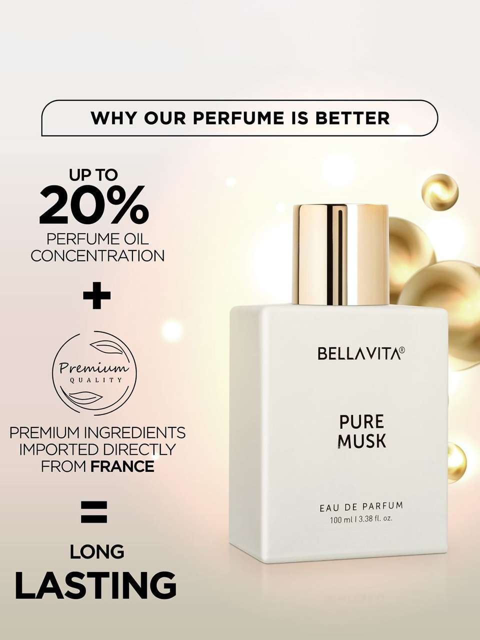 Musk Notes Perfume Buy BELLAVITA PURE MUSK perfume for Men & Women|Floral & Woody Notes ...