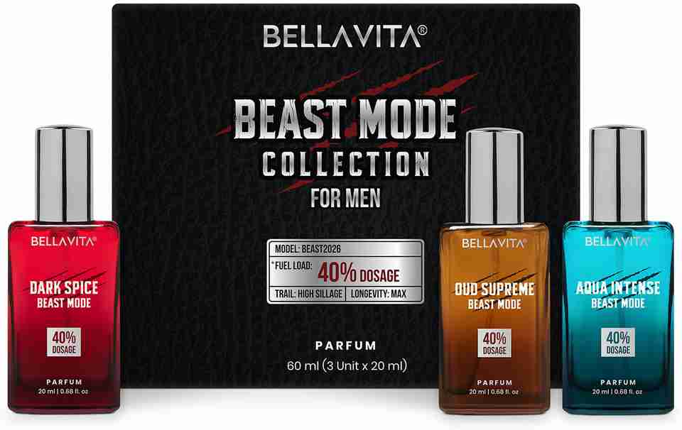 BELLAVITA Beast Mode Perfume Pack of 3 · 20 ml (60 ml total) - Image 9