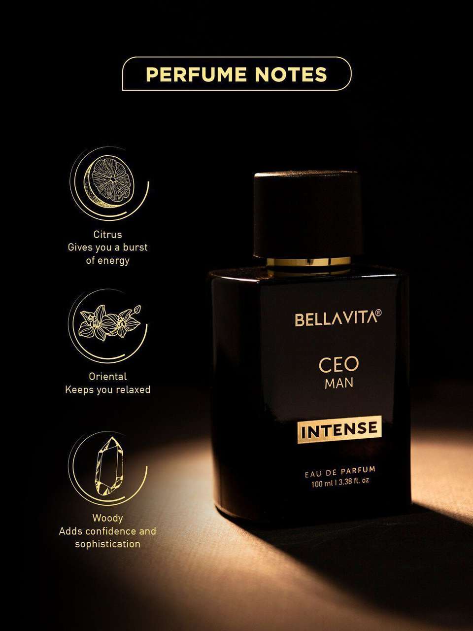 Buy BELLAVITA CEO MAN INTENSE perfume with Citrus, Oriental & Woody ...