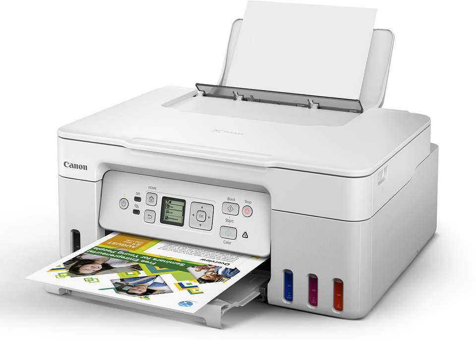 Canon PIXMA INK EFFICIENT G3770 Multi-function WiFi Color Ink Tank ...
