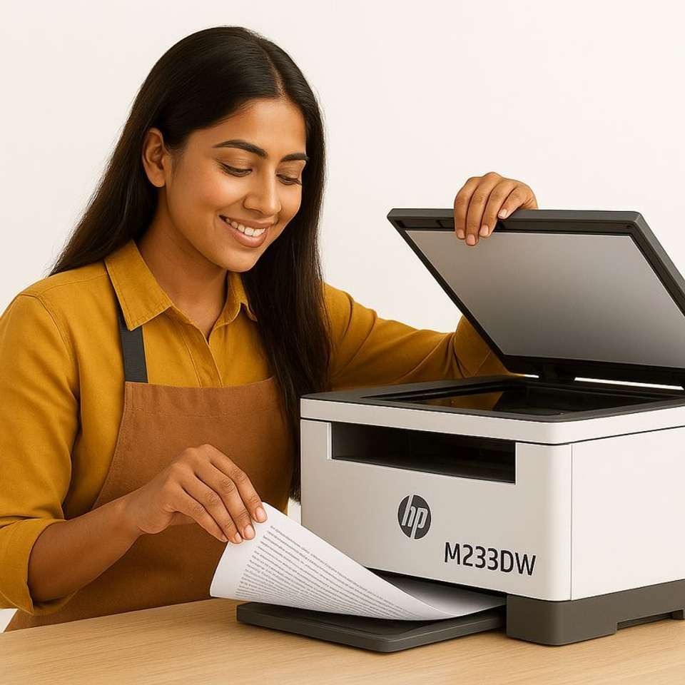 HP m233dw Multi-function WiFi Monochrome Laser Printer - HP : Flipkart.com