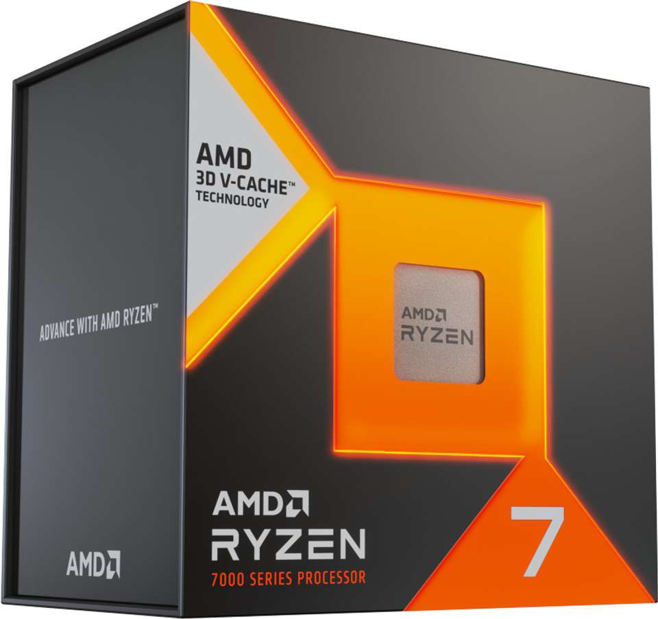 AMD Ryzen7 7800X 3D 4.2 GHz AM5 Socket 8 Cores Desktop Processor - AMD ...