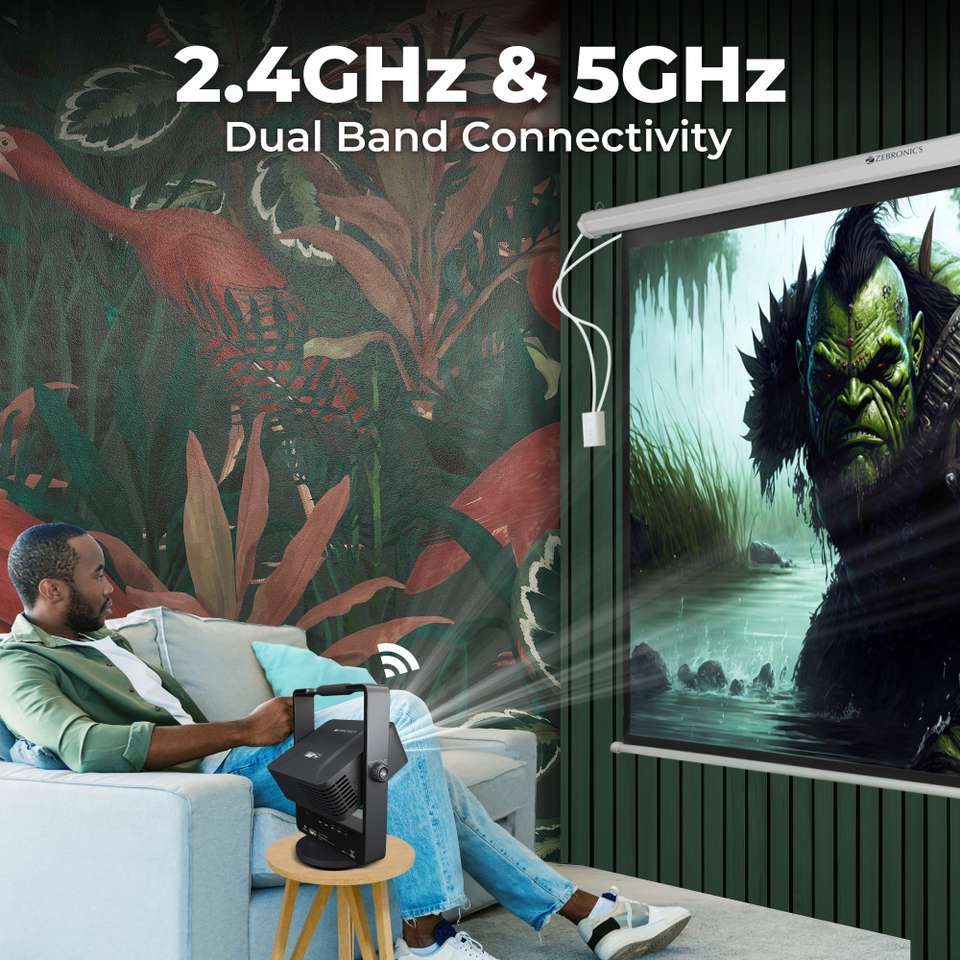 ZEBRONICS ZEB-PIXAPLAY 29 (14500 lm / Wireless / Remote Controller ...