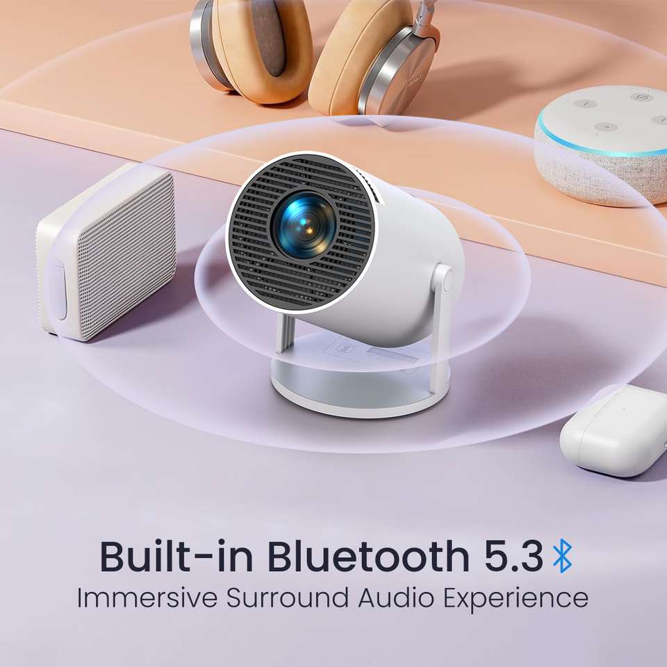 Portronics Beem 440 Smart LED with 720p HD Resolution (1800 lm / Remote ...