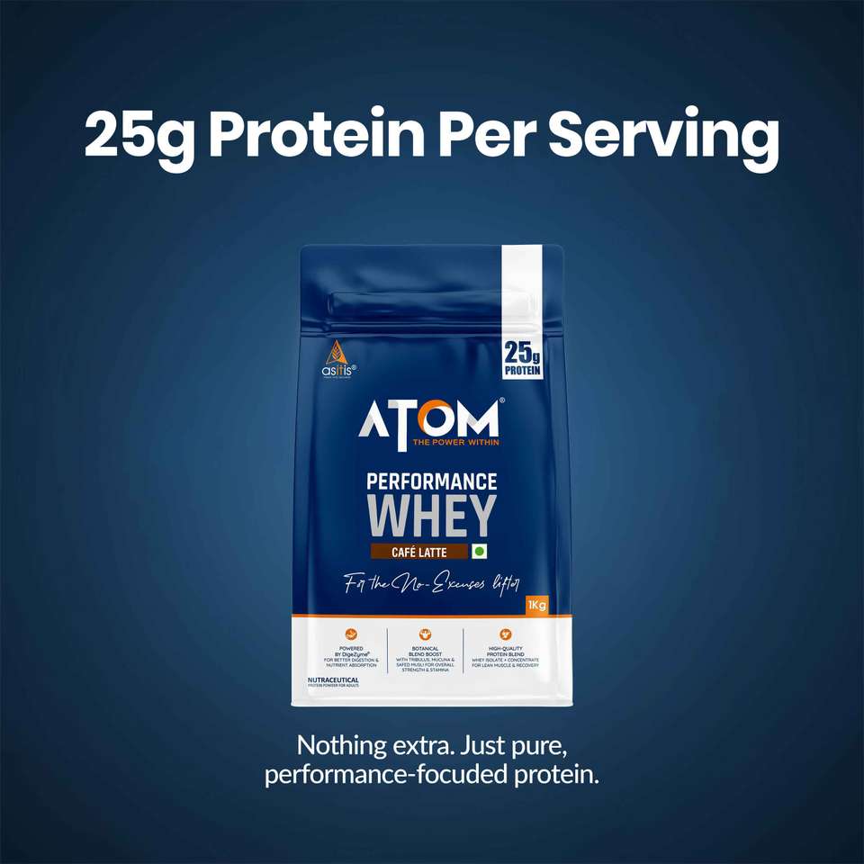 AS-IT-IS Nutrition ATOM Performance Whey 1Kg | With Safed Musli ...