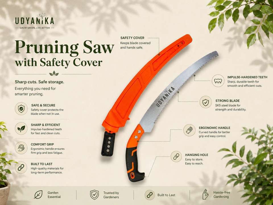 Udyanika Heavy Duty Tree Cutting Tool | 330mm Hand Saw for Wood Pruning ...