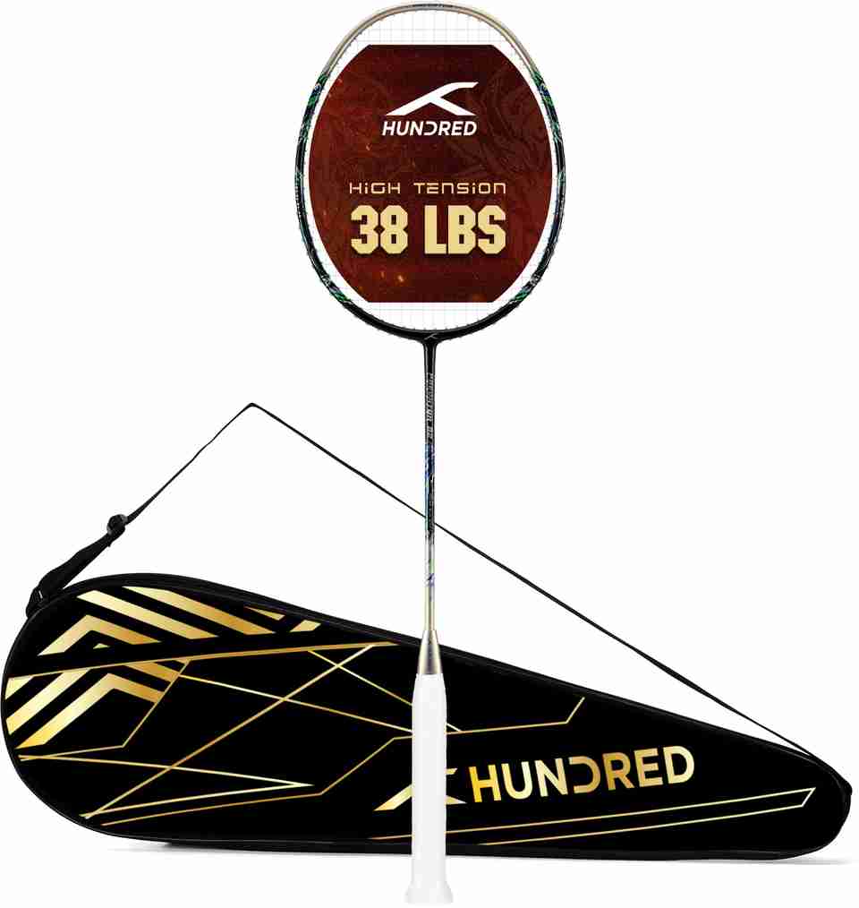 Hundred Predator 84 Extreme Blue, Black Unstrung Badminton Racquet ...