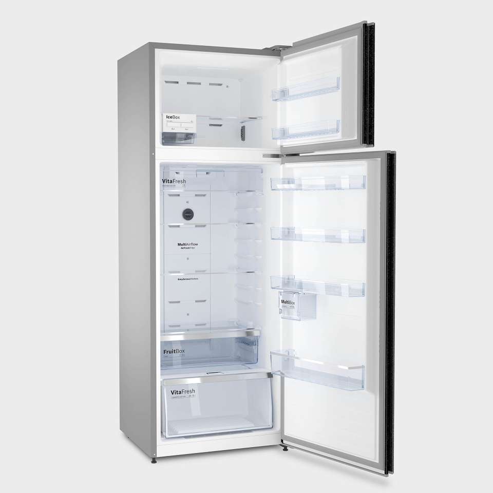 Free Color Inverter BOSCH 368 L Frost Free Double Door 2 Star Convertible Refrigerator with ...