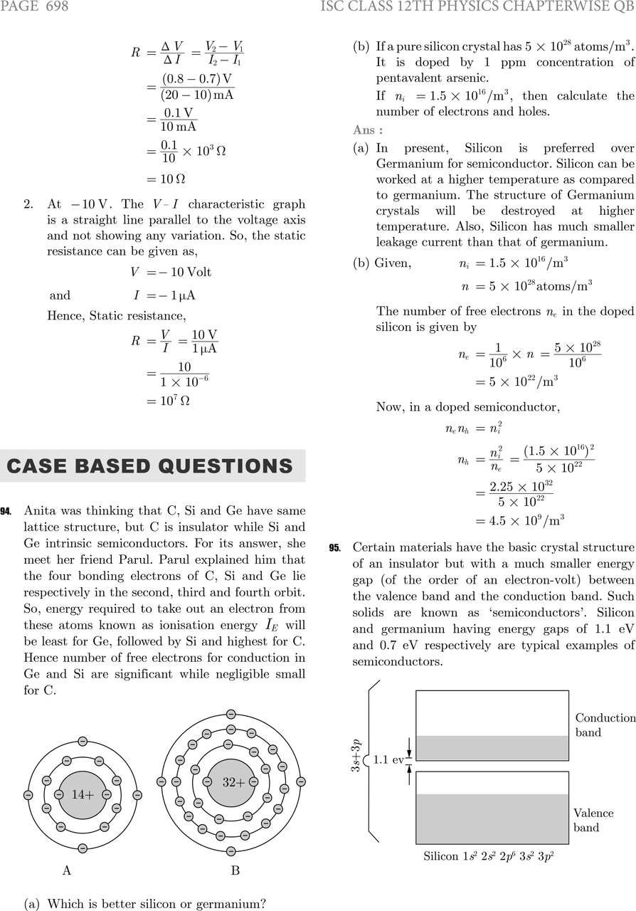 ISC Class 12 Physics Question Bank For 2027 Exam | Chapterwise Solved ...