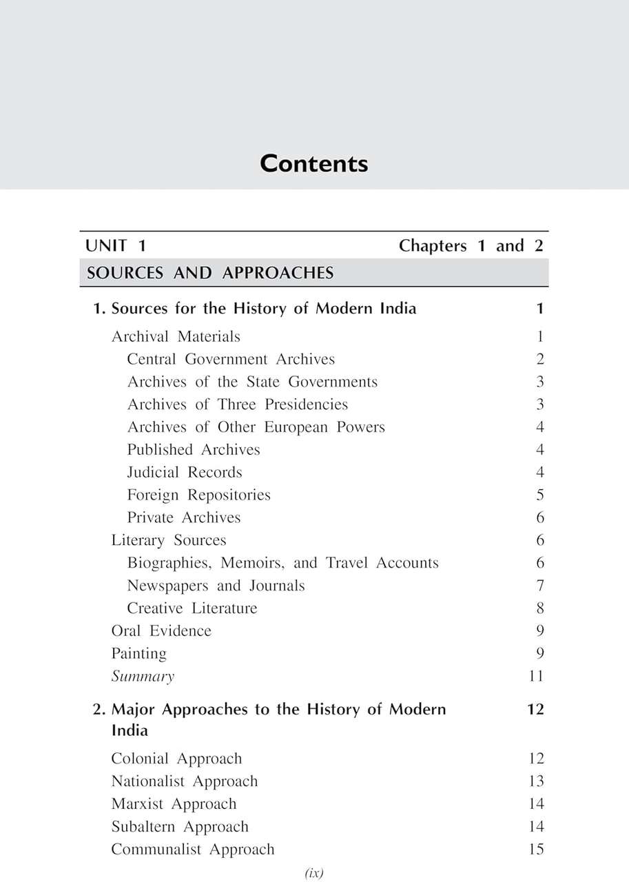 A Brief History Of Modern India | Spectrum | UPSC | Civil Services Exam ...