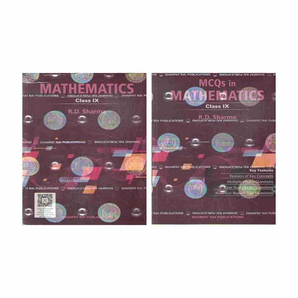 Class's 1 Math R D Sharma Mathematics For Class 9 - 2025-26 EXAMINATION - CBSE ...