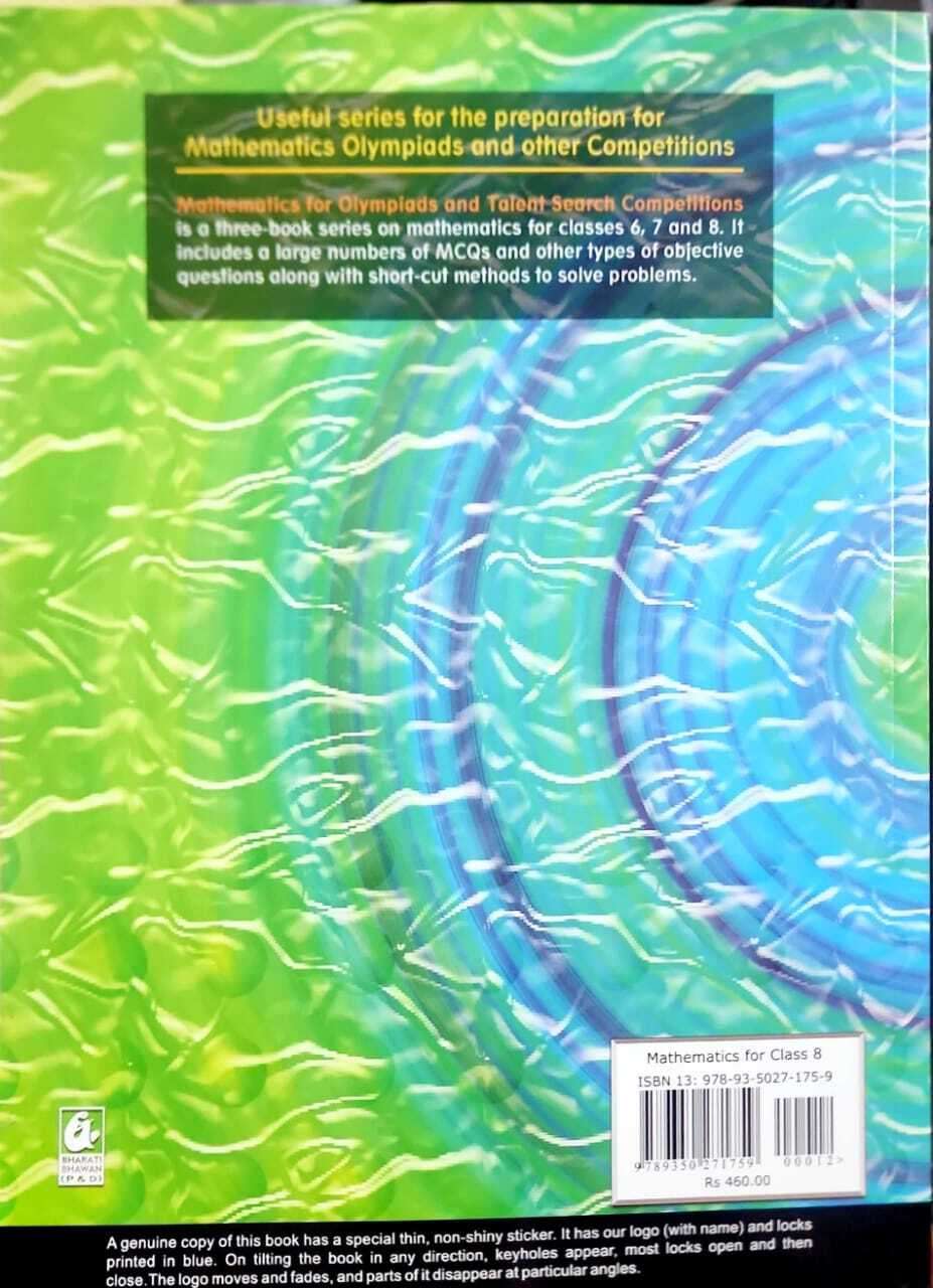 Mathematics For Class 8 By R S Aggarwal - Revised Print 2025 | Meets ...