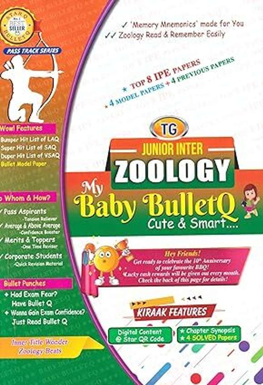 TG Inter 1st Year Botany, Zoology, Physics & Chemistry (Set Of 4 Books ...