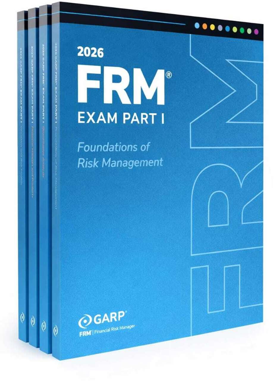 2026 FRM GARP Part 1 Study Material – Complete 4-Book Set | Latest ...