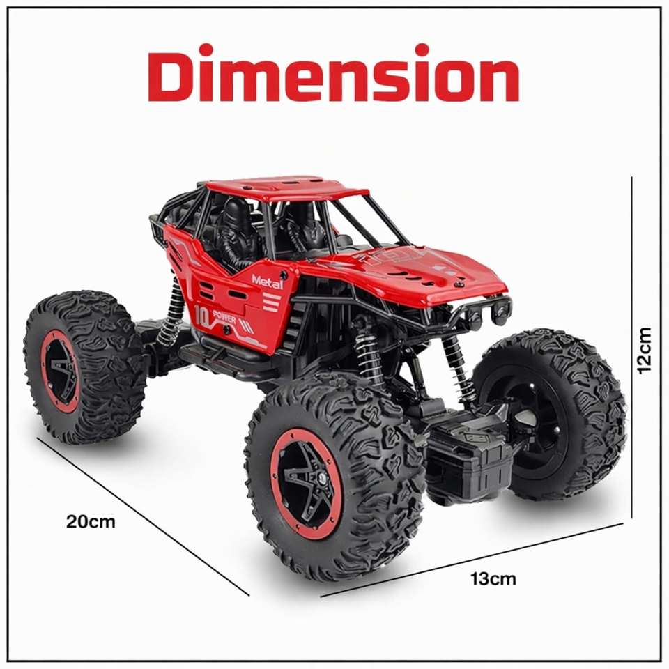 JoyAura 4x4 RC Crawler Monster Truck - Image 9