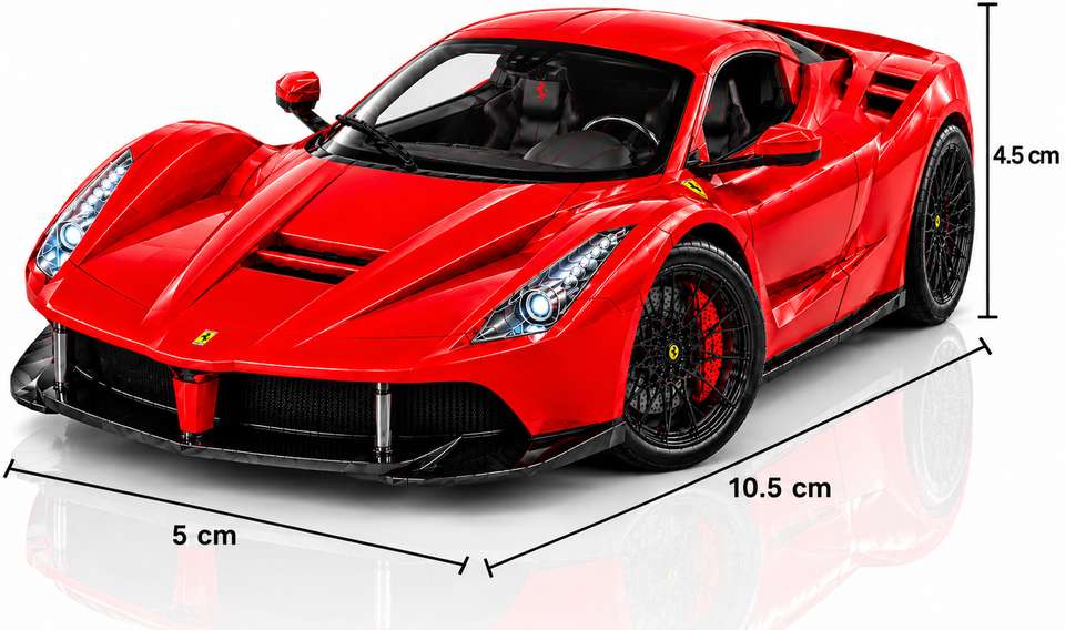 Remote Control Red Ferrari crezor toys Ferrari Scale 1:36 Diecast Metal Toy Car with Pull Back ...