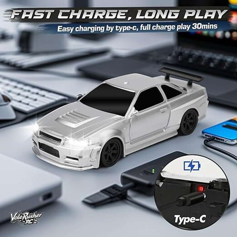 Bestie Toys RC 1/43 Scale Mini RC Drift Car - Micro Small with Full ...