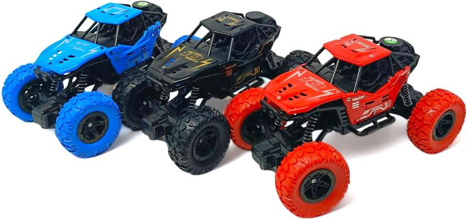 FANSEEKART Remote Control Metal Car for Kids with Mist Smoke Monster ...